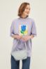 Hooops Flowers Tshirt Lila resmi