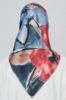Armine Saf İpek Twill Eşarp 842230 Lacivert resmi