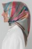 Armine Saf İpek Twill Eşarp 8429 Pembe resmi