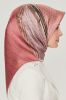 Armine Saf İpek Twill Eşarp 8519 Pembe resmi