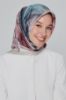 Armine Saf İpek Sura Eşarp 840085 Bordo resmi