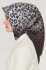Armine Saf İpek Twill Eşarp 8550 Sütlü Kahve resmi