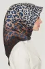 Armine Saf İpek Twill Eşarp 8550 Sütlü Kahve resmi