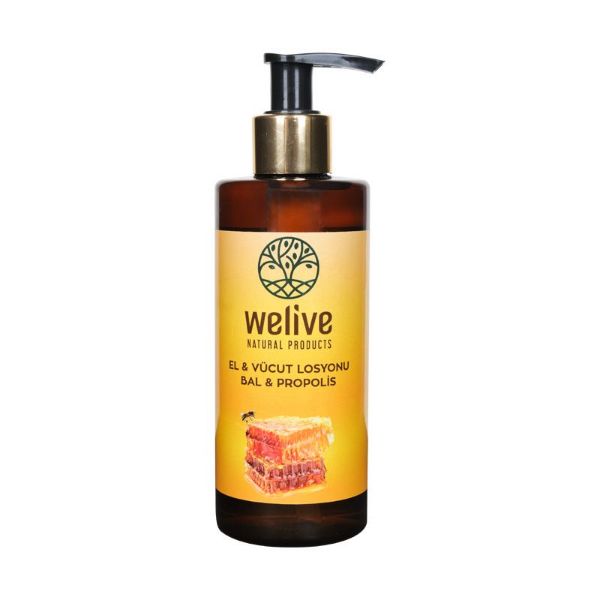 Welıfe Propolis Bal El Vücut Losyonu 250 ML Beyaz resmi