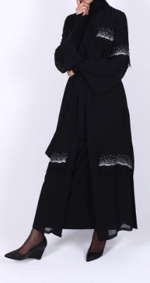 Tuay Double Abaya Siyah resmi